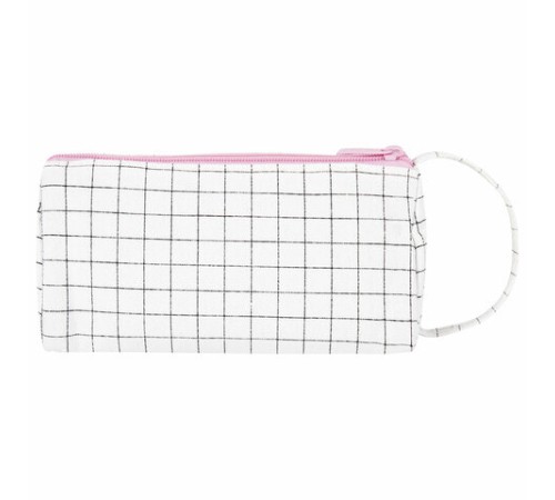 Пенал-косметичка BRAUBERG с ручкой, 1 откидная планка, полиэстер, 22x10х8 см, 