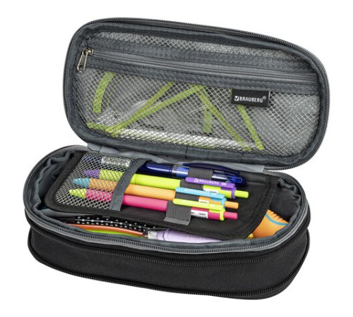 Пенал-трансформер BRAUBERG, полиэстер, 22х10х3 см, 