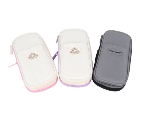 Пенал-трансформер BRAUBERG, полиэстер, 22х10х3 см, 