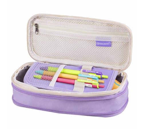 Пенал-трансформер BRAUBERG, полиэстер, 22х10х3 см, 