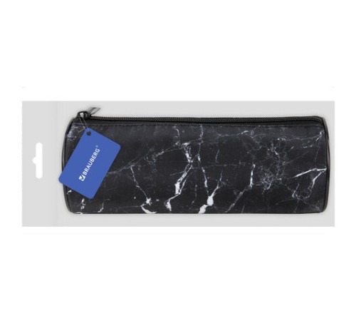 Пенал-тубус BRAUBERG, с эффектом Soft Touch, мягкий, 