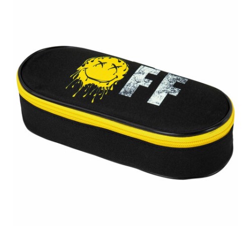 Пенал-футляр BRAUBERG, 1 отделение, органайзер, полиэстер, 22x9x5 см, 