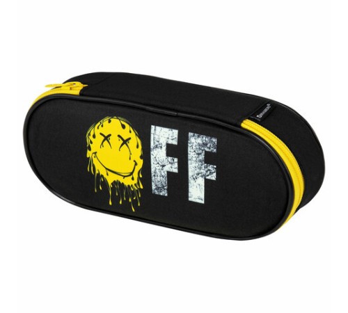 Пенал-футляр BRAUBERG, 1 отделение, органайзер, полиэстер, 22x9x5 см, 