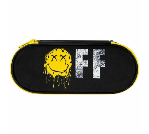 Пенал-футляр BRAUBERG, 1 отделение, органайзер, полиэстер, 22x9x5 см, 