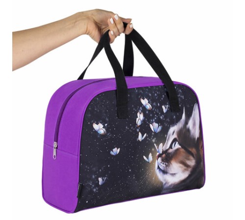 Сумка для занятий BRAUBERG с ручками, 35x25x15 см, 