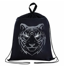 Мешок для обуви BRAUBERG, с петлёй, карман на молнии, 47х37 см, 