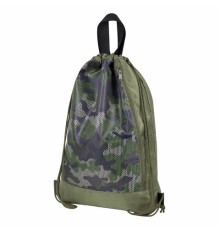 Мешок для обуви ЮНЛАНДИЯ, с ручками, боковой карман на молнии, 46х36 см, 