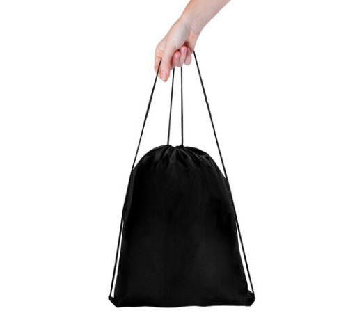 Мешок для обуви ПИФАГОР, 1 отделение, 40х32 см, черный, 271618