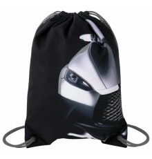 Мешок для обуви BRAUBERG PREMIUM, карман, подкладка, светоотражайка, 43х33 см, 