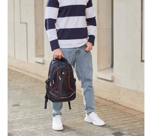 Рюкзак BRAUBERG HIGH SCHOOL универсальный, 3 отделения, 