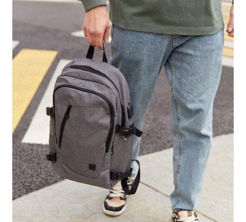 Рюкзак BRAUBERG URBAN универсальный, с отделением для ноутбука, USB-порт, 