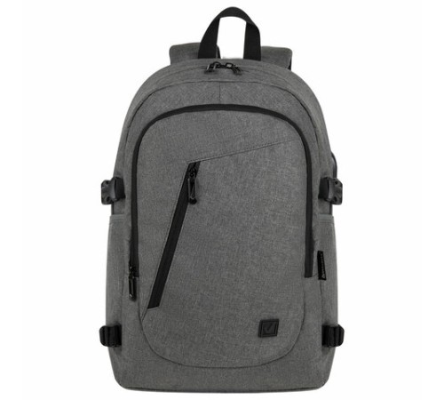 Рюкзак BRAUBERG URBAN универсальный, с отделением для ноутбука, USB-порт, 