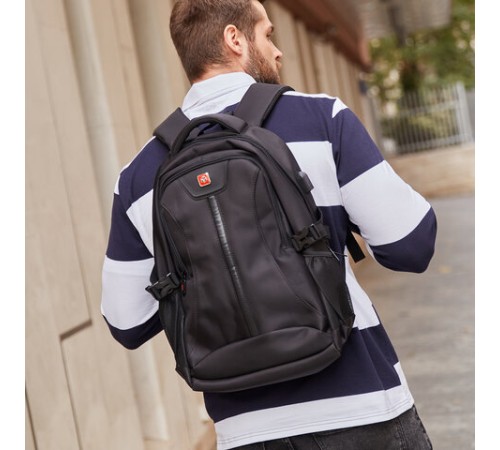 Рюкзак GERMANIUM UPGRADE универсальный, 2 отделения, отделение для ноутбука, USB-порт, 