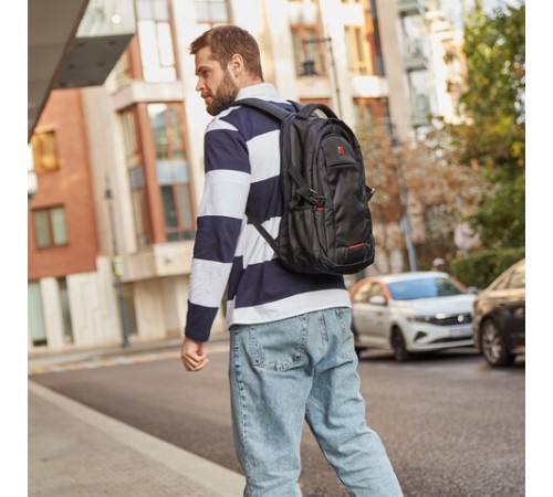 Рюкзак GERMANIUM UPGRADE универсальный, 3 отделения, отделение для ноутбука, USB-порт, 