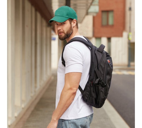 Рюкзак GERMANIUM UPGRADE универсальный, 3 отделения, отделение для ноутбука, USB-порт, 