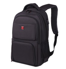 Рюкзак GERMANIUM UPGRADE универсальный, 2 отделения, отделение для ноутбука, USB-порт, UP-4, черный, 47х31х19 см, 271668