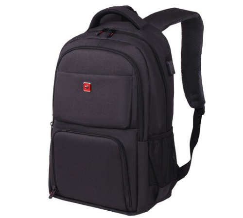 Рюкзак GERMANIUM UPGRADE универсальный, 2 отделения, отделение для ноутбука, USB-порт, UP-4, черный, 47х31х19 см, 271668