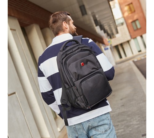 Рюкзак GERMANIUM UPGRADE универсальный, 2 отделения, отделение для ноутбука, USB-порт, UP-4, черный, 47х31х19 см, 271668