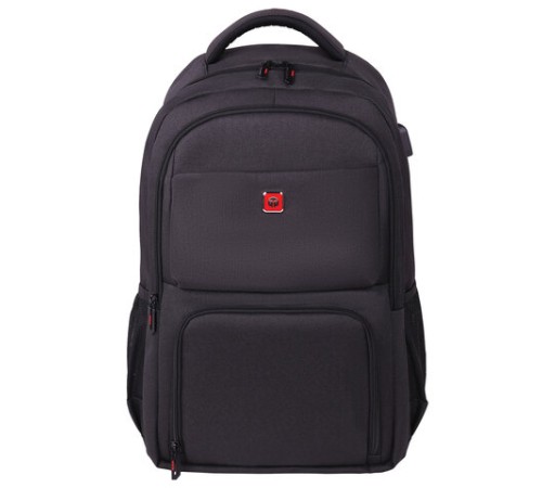 Рюкзак GERMANIUM UPGRADE универсальный, 2 отделения, отделение для ноутбука, USB-порт, UP-4, черный, 47х31х19 см, 271668