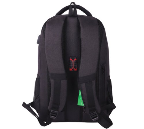 Рюкзак GERMANIUM UPGRADE универсальный, 2 отделения, отделение для ноутбука, USB-порт, UP-4, черный, 47х31х19 см, 271668