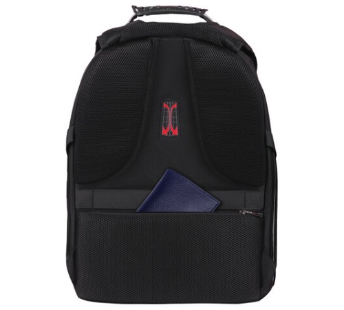 Рюкзак GERMANIUM UPGRADE Max, 3 отделения, отделение для ноутбука, USB-порт, UP-5, черный, 49х34х24 см, 271669