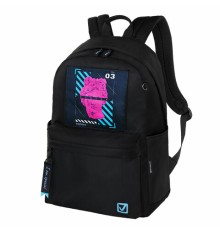 Рюкзак BRAUBERG FASHION CITY универсальный, карман-антивор, 