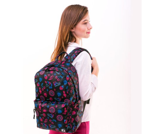Рюкзак BRAUBERG DREAM универсальный с карманом для ноутбука, эргономичный, 