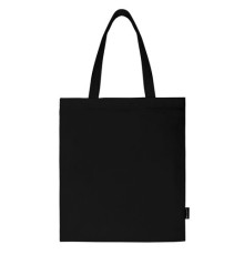 Сумка шоппер BRAUBERG, канвас, 40х35 см, черный, 271896