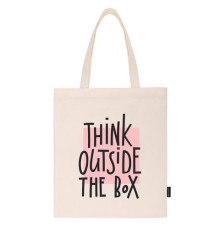 Сумка шоппер BRAUBERG, канвас, 40х35 см, бежевый, 