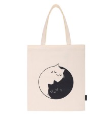 Сумка шоппер BRAUBERG PREMIUM, канвас, 40х35 см, на кнопке, карман, бежевый, 