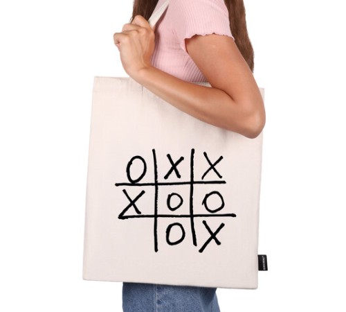 Сумка шоппер BRAUBERG PREMIUM, канвас, 40х35 см, на кнопке, карман, бежевый, 