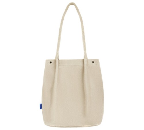 Сумка шоппер BRAUBERG MOMENTS, вельвет, 35х30 см, бежевый, 271906