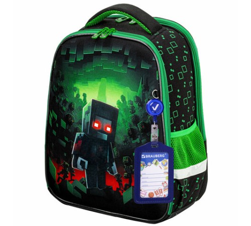 Ранец BRAUBERG FIT, 2 отделения, 