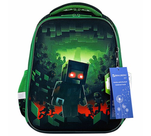 Ранец BRAUBERG FIT, 2 отделения, 