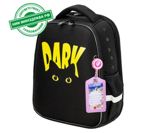 Ранец BRAUBERG FIT, 2 отделения, 