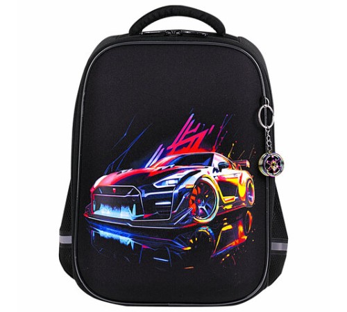 Ранец BRAUBERG LIGHT, 1 отделение, с брелоком, 