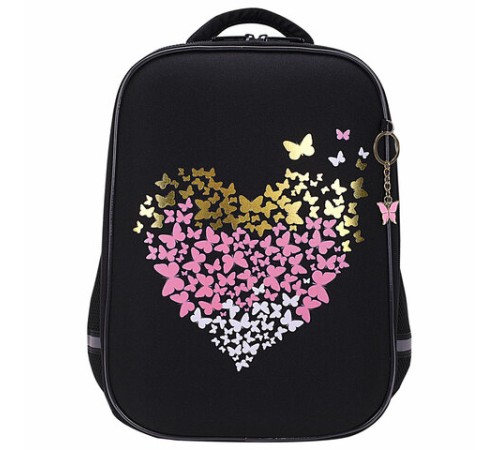 Ранец BRAUBERG LIGHT, 1 отделение, с брелоком, 