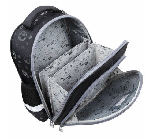 Ранец BRAUBERG KIDS STANDARD, 2 отделения, 