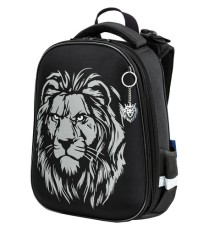 Ранец BRAUBERG SHINY, 2 отделения, с брелком, 