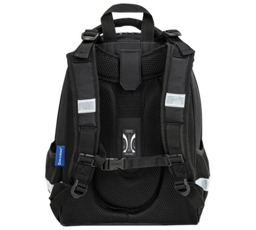 Ранец BRAUBERG SHINY, 2 отделения, с брелком, 