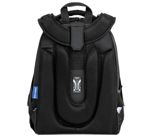 Ранец BRAUBERG SHINY, 2 отделения, с брелком, 