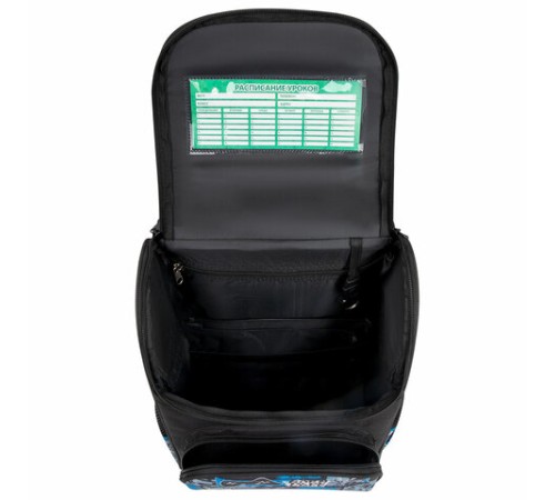 Ранец ПИФАГОР BASIC, 1 отделение, 3 кармана, эргономичная спинка, 