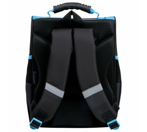 Ранец ПИФАГОР BASIC, 1 отделение, 3 кармана, эргономичная спинка, 