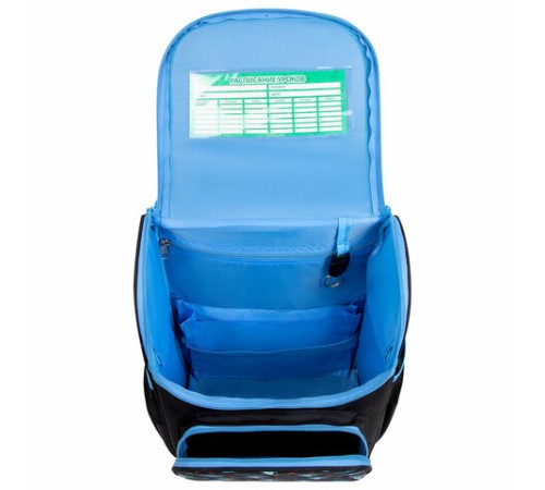 Ранец ПИФАГОР BASIC, 1 отделение, 3 кармана, эргономичная спинка, 