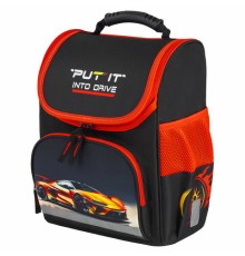 Ранец ПИФАГОР BASIC, 1 отделение, 3 кармана, эргономичная спинка, 