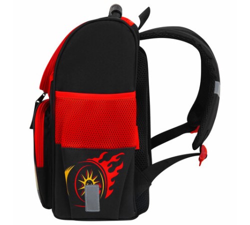 Ранец ПИФАГОР BASIC, 1 отделение, 3 кармана, эргономичная спинка, 