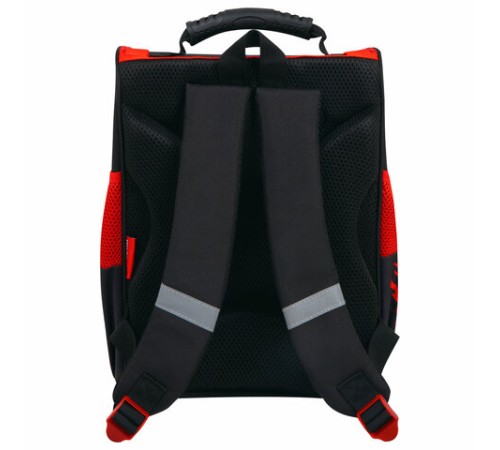 Ранец ПИФАГОР BASIC, 1 отделение, 3 кармана, эргономичная спинка, 