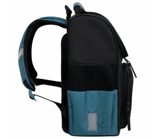 Ранец ПИФАГОР BASIC, 1 отделение, 3 кармана, эргономичная спинка, 