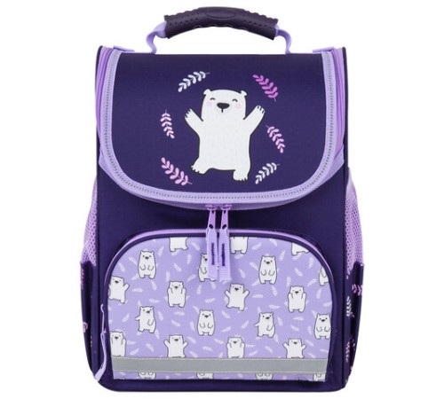 Ранец ПИФАГОР BASIC, 1 отделение, 3 кармана, эргономичная спинка, 