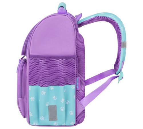 Ранец ПИФАГОР BASIC, 1 отделение, 3 кармана, эргономичная спинка, 